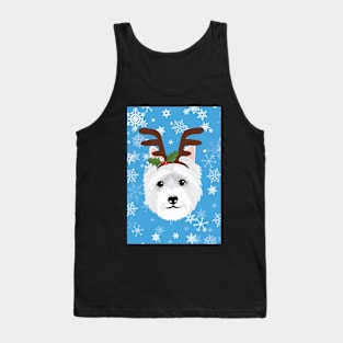 I'm dreaming of a West Highland White Christmas Tank Top